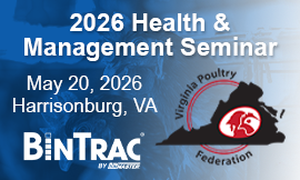 BinTrac is a sponsor of the 2026 Health & Management Seminar for Poultry Growers