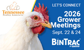 Meet BinTrac at the Tennessee Poultry Association 2026 Grower Meetings